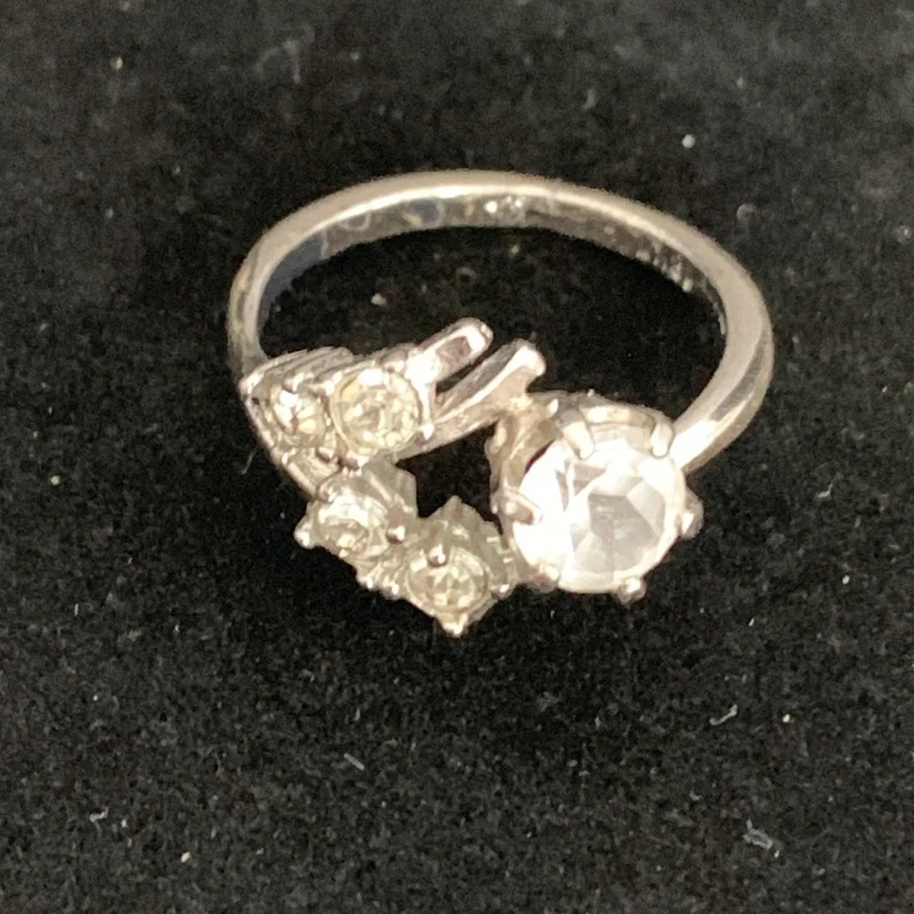 Vintage 18 KT Gold Plated Ring size 7-3/4 marked‎ 18 KT HGE